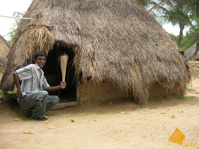 Guru With a Broom Stick